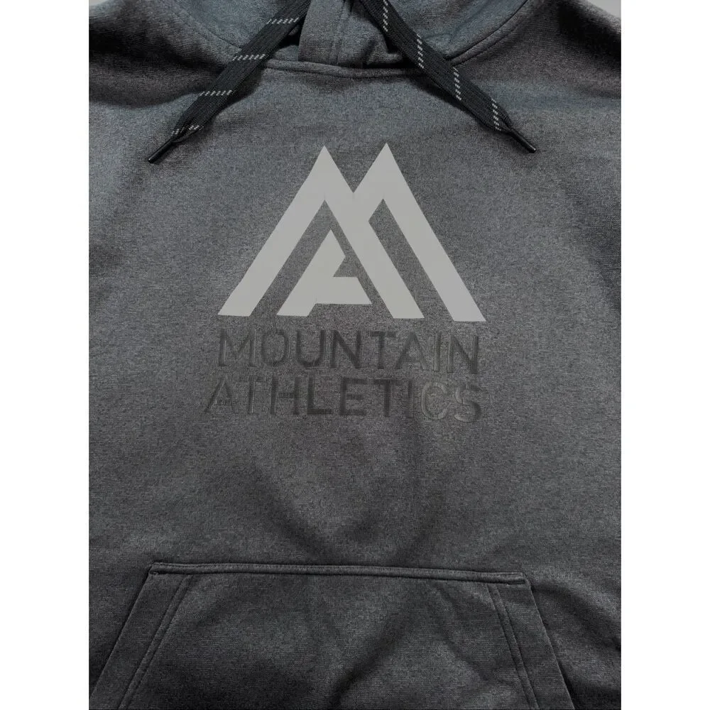 The North Face Hoodie Mountain Athletics Gray Pullover Sweatshirt Size Large Men